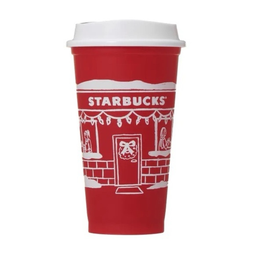 STARBUCKS 2025 Reusable Holiday Cold Cup